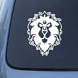 Alliance World of Warcraft - Car, Truck, Notebook, Vinyl Decal Sticker #2553 | Vinyl Color: White