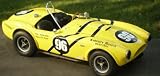 1963 Shelby Cobra 289 Yellow 1 of only 350 Produced Worldwide #96 Allen Grant 1/12 Die Cast Car this is the Ultimate Shelby Very Highly Detailed