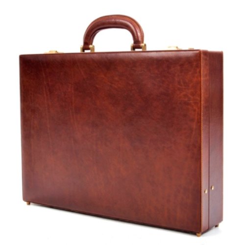 Tony Perotti Leather Mens Attache Case