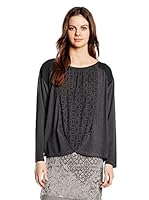 Angels never die Camiseta Manga Larga (Gris)