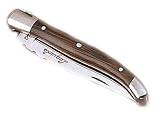 Laguiole Jean Dubost - 18102 - Couteau de Poche en Bois Wenge - Mitres Inox