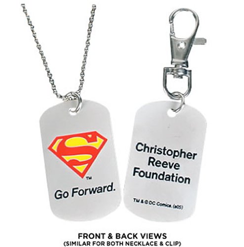  : Christopher Reeve Foundation Superman Dog Tags