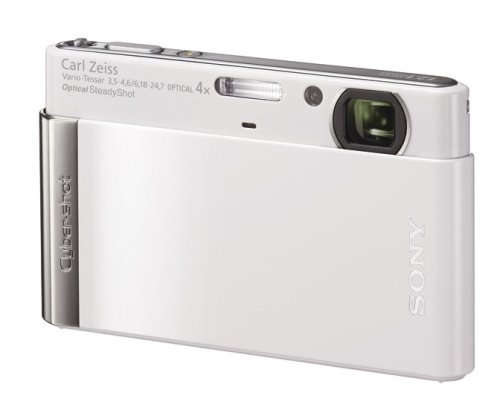 SONY デジタルカメラ Cybershot T90 (1210万画素/光学x4/デジタルx8/ホワイト) DSC-T90/W