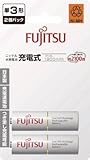 富士通　ニッケル水素充電池　単４（４個）　4924576 HR4UTC4B
