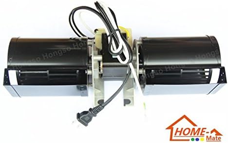 Hongso GFK-160 GFK-160A GFK160 Replacement Fireplace Blower UNIT, for Heat N Glow GFK-160A; Regency Wood Stove Insert 846515; Royal GFK-160; Jakel; Rotom # R7-RB168B (New)
