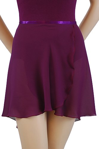 Trienawear 14 Tapered To 20 Georgette Wrap Skirt Tr300 Ballet