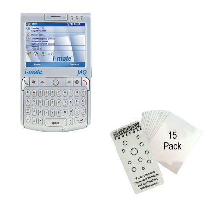 Clear Anti-glare Screen Protector for the i-mate jaq - Gomadic Brand