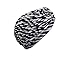 Animal Print Turban Twist Pleated Hair Wrap Stretch Turban Womens Head Cover