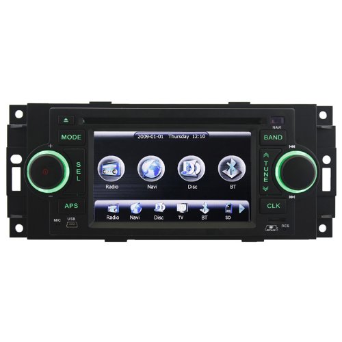 Koolertron (TM) for 2002-07 Jeep Commander/Compass Limited/Grand Cherokee/Patriot DVD Player with in-dash Navigation System