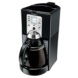 Mr. Coffee Black and Stainless Steel 12-Cup Programmable Coffeemaker