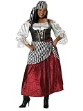 Plus Size Gypsy Wench Pirate Theatre Costumes Renaissance Style