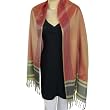 Indian Dresses Wrap Scarf Polyester Viscose Polyester 20 x 72 Inches