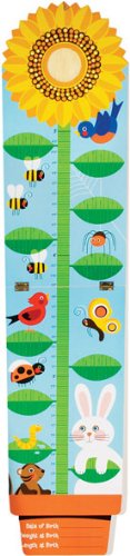 Childrens Toyshop  Toys : Sunflower & Friends Growth Chart