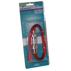 Lanzar LQ42 Contaq 4 Gauge Power Cable and In-Line Fuse Kit