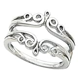 RING GUARound All Metal Ring GuaRound in 14K White Gold (Finger Size 6), FREE 2-Day Shipping.