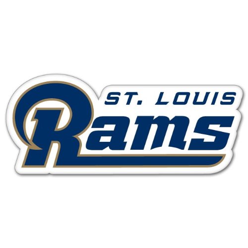 St. Louis Rams NFL Football car bumper sticker 5