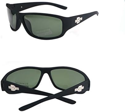 Proof outdoor sports polarized sunglasses driver glasses sunglasses UV sunglasses (Matte black frame gray lens)