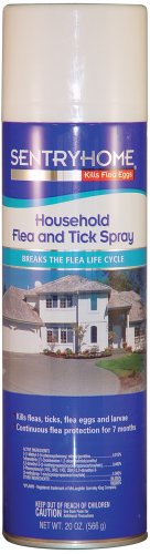 SentryHOME Household Flea and Tick Spray, 20-Ounce