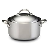 Bonjour Copper Clad 8 Quart Covered Stockpot