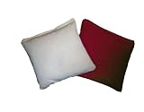 Cornhole Bags: 4 Burgundy, 4 Natural