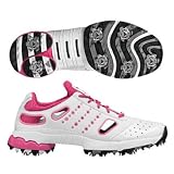 Adidas 2009 Women's ClimaCool Oasis Lite Golf Shoes - Running White/Bouquet - 816105