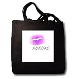 Patricia Sanders Creations - Pink Lips XOXO Kiss II - Tote Bags
