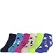 Under Armour Girls Stars No Show Liner Socks