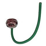 Forum Novelties 60276 Angry Sports Fan Soccer Drinking Funnel / Beer Bong With Jungle Green Tubing