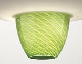 Forecast F1705MGR Quattro Pendant Glass Accessory, Marta Green Glass