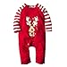 Big Elephant Baby Boys 1 Piece Christmas Cute Long Sleeve Romper Jumpsuit H20 3-6 Months Red