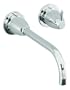 Kohler K-T199-CP Falling Water Wall-Mount Lavatory Faucet Trim, Polished Chrome