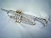 41NyMlxBr8L. SL75  Eagletone Silver Bb Trumpet with Gold Trim, Case and 2 Year Warranty