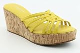 Cordani Women’s Dyson Wedge Sandal,Yellow,40 EU (US Women’s 10 M)