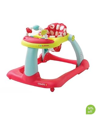Cosatto Origami Baby Walker - Bubbles