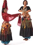 Tribal Style Belly Dancer Pattern
