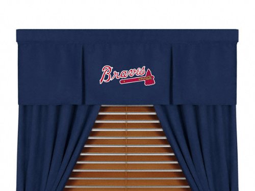 Atlanta Braves MVP Curtains - 82âx84â