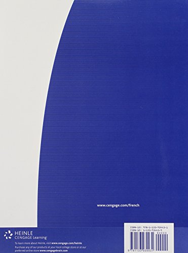 Student Activities Manual (cahier d'activites orales et ecrites) for St. Onge/St. Onge/Powers' Interaction: Langue et culture, 9th