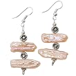 Handmade Pearl & Silver Earrings