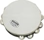 Grover 10" Double Row German Silver Tambourine