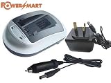 PowerSmart Battery Charger for NIKON EN-EL,EN-EL1,EH-21,MH-52,MH-53,MH-53C,Nikon E880,Coolpix 775,880,885,995,4300,4500,4800,5000,5400,5700,8700