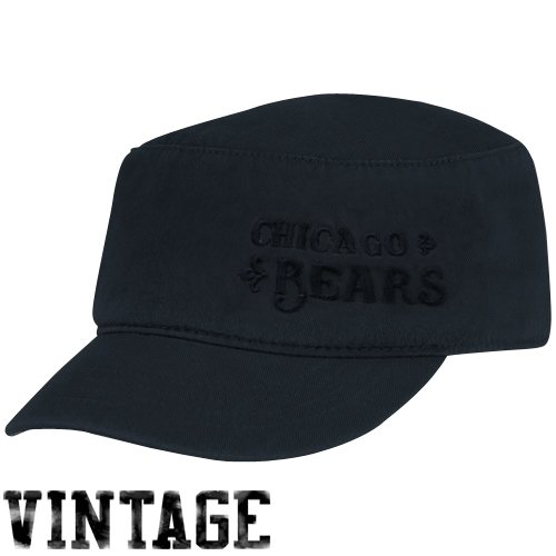 Reebok Chicago Bears Ladies Navy Blue Tonal Vintage Military Hat