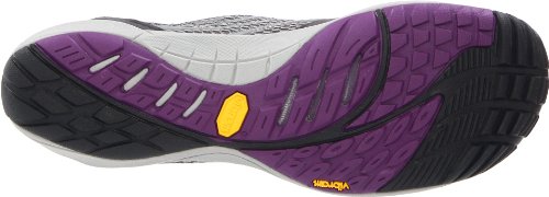 Merrell Pace Glove, Chaussures de running femme - Gris/violet (Dark shadow), 36 EU