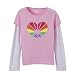 Girls' Circo® Heart 2fer Tee - Fresh Bloom
