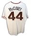 Willie McCovey Autographed/Hand Signed San Francisco Giants Cream Baseball Jersey with HOF 86 Inscri