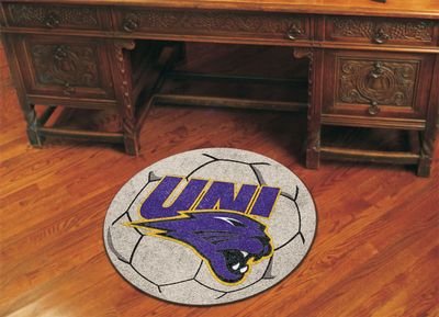 Buy Northern Iowa Panthers NCAA Soccer Ball Round Floor Mat (29) by Fan Mats