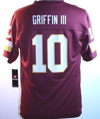NEW Washington Redskins ROBERT GRIFFIN III "10" Youth Home Jersey Size XL 18-20 X-Large