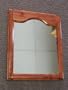 (WM-118) Solid Wood Cathedral Style Wall Mirror 15"w x 18"h, Enamel Finish or stain finish, Easy to hang with two hidden mounts