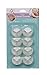 8 PACK Clear Corner Guard Protector Cushion with Pre-Applied Adhesive Strips - Holds Firm with No Damage to Furniture - Matte Finish