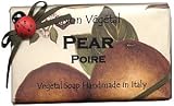 Alchimia Ladybug Natural Pear Handmade Large Moisturizing Soap From Italy