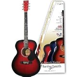 Martin Smith Acoustic Guitar Pack - Red